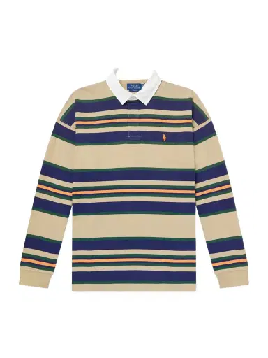 Polo Ralph Lauren Logo-Embroidered Striped Cotton Polo Shirt - Men | Thumbnail 1 Polo Ralph Lauren Logo-Embroidered Striped Cotton Polo Shirt - Men | Thumbnail 1