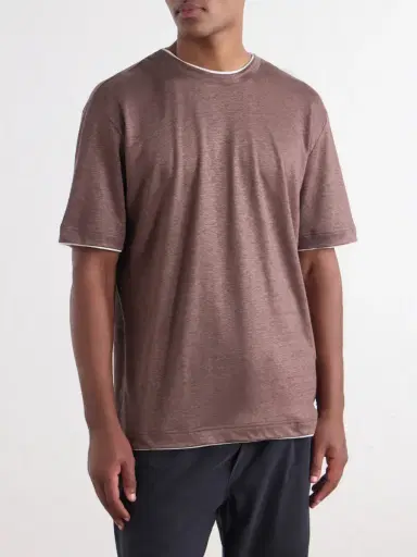 ELEVENTY Linen T-Shirt - Men | Thumbnail 3 ELEVENTY Linen T-Shirt - Men | Thumbnail 3