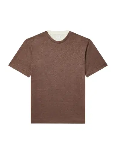 ELEVENTY Linen T-Shirt - Men | Thumbnail 1 ELEVENTY Linen T-Shirt - Men | Thumbnail 1