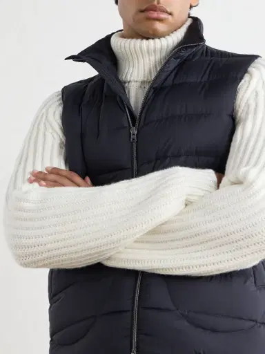HERNO Ecoage Quilted Padded Down Gilet - Men | Thumbnail 5 HERNO Ecoage Quilted Padded Down Gilet - Men | Thumbnail 5