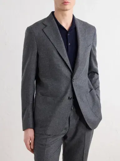 De Petrillo Posillipo Wool and Cashmere-Blend Suit Jacket - Men | Thumbnail 3 De Petrillo Posillipo Wool and Cashmere-Blend Suit Jacket - Men | Thumbnail 3