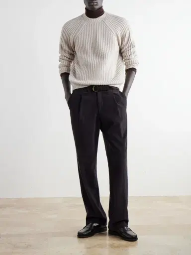 Sease Ribbed Cashmere Sweater - Men | Thumbnail 2 Sease Ribbed Cashmere Sweater - Men | Thumbnail 2