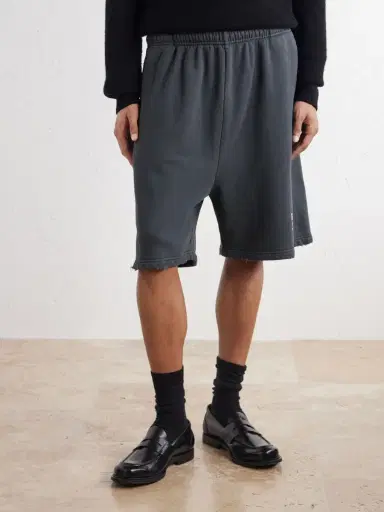 Willy Chavarria Straight-Leg Printed Cotton-Jersey Shorts - Men | Thumbnail 3 Willy Chavarria Straight-Leg Printed Cotton-Jersey Shorts - Men | Thumbnail 3