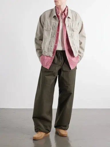 Visvim 101XX Embroidered Garment-Dyed Corduroy Jacket - Men | Thumbnail 2 Visvim 101XX Embroidered Garment-Dyed Corduroy Jacket - Men | Thumbnail 2