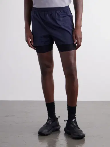 Literary Sport Myles Layered Shell and Stretch-Jersey Running Shorts - Men | Thumbnail 3 Literary Sport Myles Layered Shell and Stretch-Jersey Running Shorts - Men | Thumbnail 3