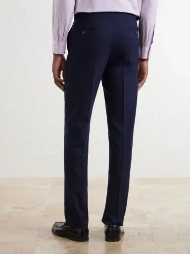 De Petrillo Tapered Virgin Wool Suit Trousers - Men | Thumbnail 4 De Petrillo Tapered Virgin Wool Suit Trousers - Men | Thumbnail 4