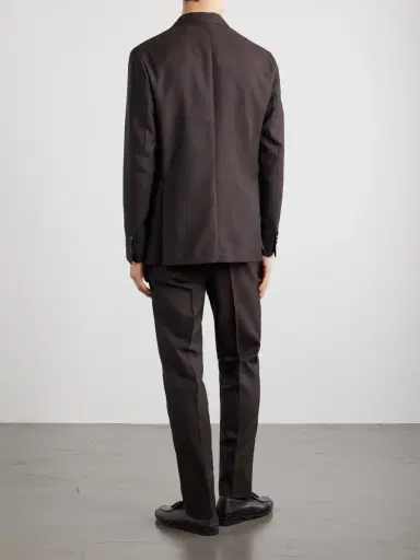 De Petrillo Posillipo Virgin Wool-Twill Suit Jacket - Men | Thumbnail 4 De Petrillo Posillipo Virgin Wool-Twill Suit Jacket - Men | Thumbnail 4