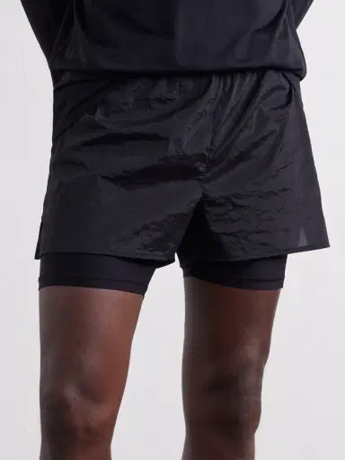 Literary Sport Myles Layered Shell and Stretch-Jersey Running Shorts - Men | Thumbnail 5 Literary Sport Myles Layered Shell and Stretch-Jersey Running Shorts - Men | Thumbnail 5