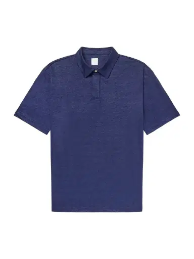 ELEVENTY Linen-Jersey Polo Shirt - Men | Thumbnail 1 ELEVENTY Linen-Jersey Polo Shirt - Men | Thumbnail 1