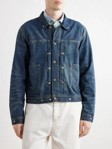 RRL Embellished Denim Jacket - Men | Thumbnail 3 RRL Embellished Denim Jacket - Men | Thumbnail 3