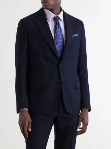 De Petrillo Virgin Wool Suit Jacket - Men | Thumbnail 3 De Petrillo Virgin Wool Suit Jacket - Men | Thumbnail 3