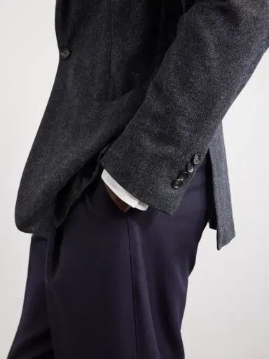De Petrillo Faro Wool and Cashmere-Blend Blazer - Men | Thumbnail 5 De Petrillo Faro Wool and Cashmere-Blend Blazer - Men | Thumbnail 5