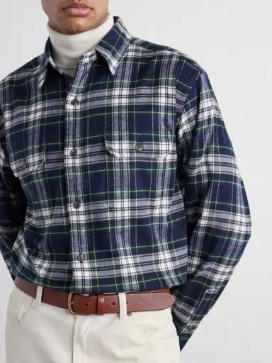 Polo Ralph Lauren Checked Cotton-Flannel Shirt - Men | Thumbnail 5 Polo Ralph Lauren Checked Cotton-Flannel Shirt - Men | Thumbnail 5