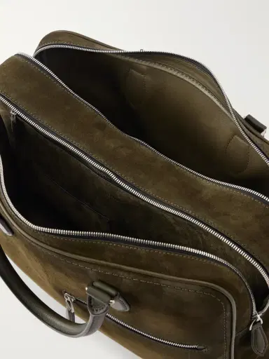 Berluti F088 Leather-Trimmed Suede Briefcase - Men | Thumbnail 6 Berluti F088 Leather-Trimmed Suede Briefcase - Men | Thumbnail 6