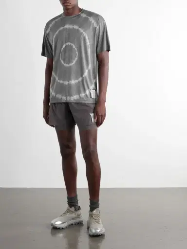 Satisfy Logo-Print Tie-Dyed AuraLite™ T-Shirt - Men | Thumbnail 2 Satisfy Logo-Print Tie-Dyed AuraLite™ T-Shirt - Men | Thumbnail 2