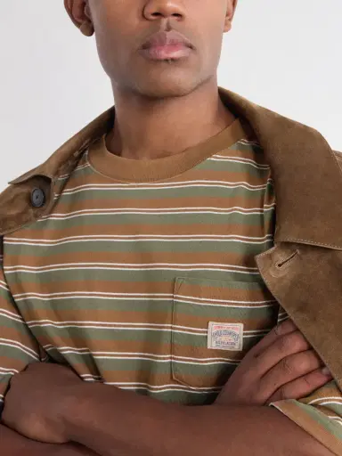 Polo Ralph Lauren Striped Cotton-Jersey T-Shirt - Men | Thumbnail 5 Polo Ralph Lauren Striped Cotton-Jersey T-Shirt - Men | Thumbnail 5