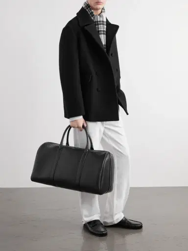 TOTEME Palmellato Large Textured-Leather Weekend Bag - Men | Thumbnail 2 TOTEME Palmellato Large Textured-Leather Weekend Bag - Men | Thumbnail 2