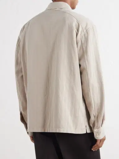 Ralph Lauren Purple Label Cotton and Linen-Blend Shirt - Men | Thumbnail 4 Ralph Lauren Purple Label Cotton and Linen-Blend Shirt - Men | Thumbnail 4