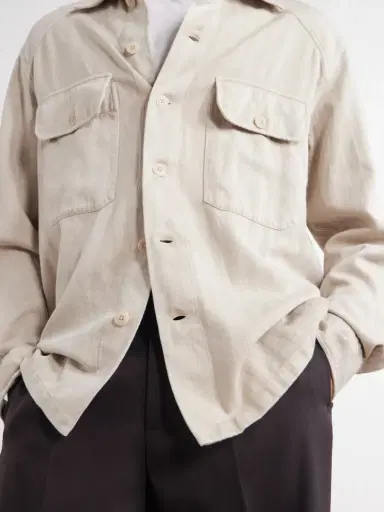 Ralph Lauren Purple Label Cotton and Linen-Blend Shirt - Men | Thumbnail 5 Ralph Lauren Purple Label Cotton and Linen-Blend Shirt - Men | Thumbnail 5