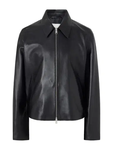 AMI PARIS Leather Jacket - Men | Thumbnail 1 AMI PARIS Leather Jacket - Men | Thumbnail 1
