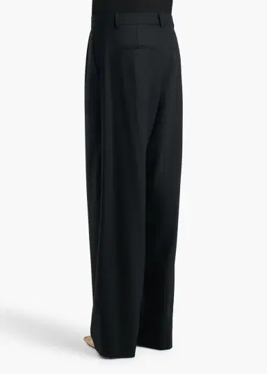 Khaite August Pant In Black Wool | Thumbnail 4 Khaite August Pant In Black Wool | Thumbnail 4