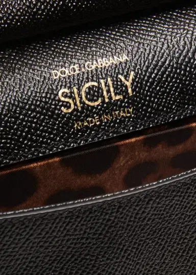 Dolce & Gabbana Small Sicily Handbag | Thumbnail 4 Dolce & Gabbana Small Sicily Handbag | Thumbnail 4