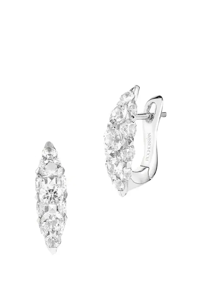 18K White Gold Merveilles Diamond Earrings 18K White Gold Merveilles Diamond Earrings
