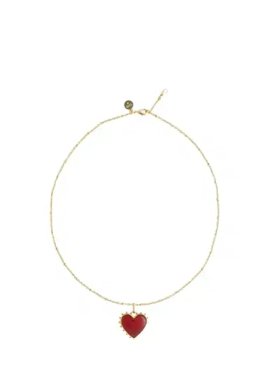Anabel Aram Jewelry Heart Stone Pendant Necklace | Thumbnail 1 Anabel Aram Jewelry Heart Stone Pendant Necklace | Thumbnail 1