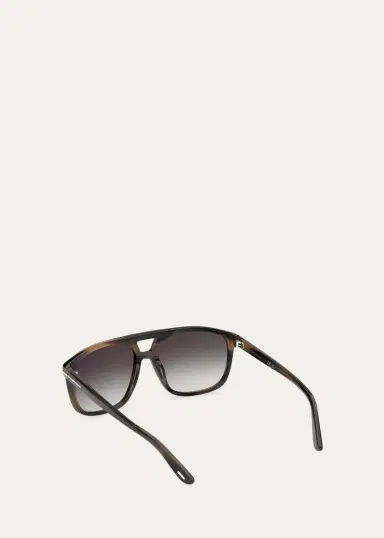 Tom Ford Men's Brianna Acetate Aviator Sunglasses | Thumbnail 4 Tom Ford Men's Brianna Acetate Aviator Sunglasses | Thumbnail 4
