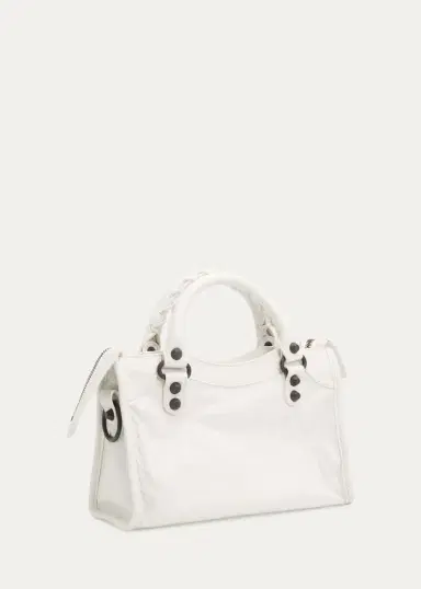 Balenciaga Le City Mini Leather Top-Handle Bag | Thumbnail 2 Balenciaga Le City Mini Leather Top-Handle Bag | Thumbnail 2