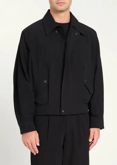IM MEN Men's Comfort Cotton Full-Zip Jacket | Thumbnail 4 IM MEN Men's Comfort Cotton Full-Zip Jacket | Thumbnail 4