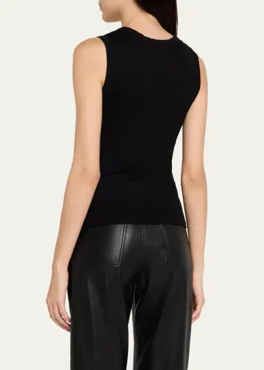 MAJESTIC FILATURES Soft Touch Rib Knit Tank Top | Thumbnail 3 MAJESTIC FILATURES Soft Touch Rib Knit Tank Top | Thumbnail 3