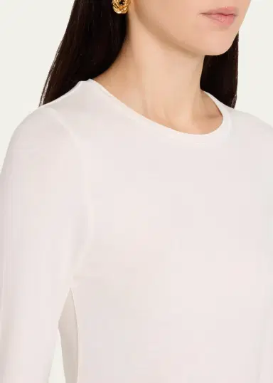 MAJESTIC FILATURES Soft Touch Long-Sleeve Crewneck | Thumbnail 5 MAJESTIC FILATURES Soft Touch Long-Sleeve Crewneck | Thumbnail 5