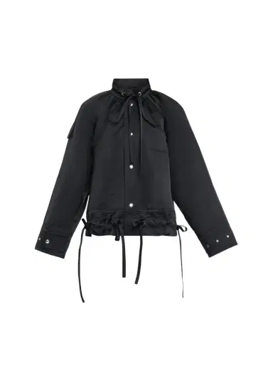 Plan C Tech Satin Stand-Collar Jacket | Thumbnail 1 Plan C Tech Satin Stand-Collar Jacket | Thumbnail 1