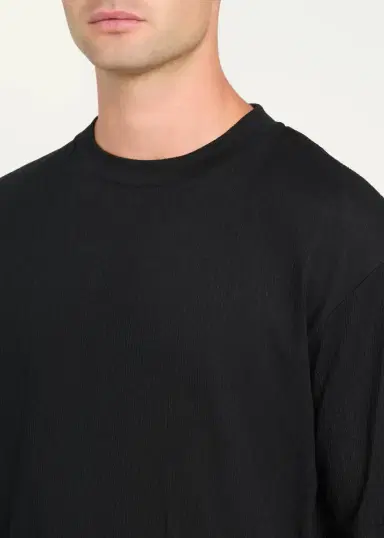 IM MEN Men's Crepe Crewneck T-Shirt | Thumbnail 5 IM MEN Men's Crepe Crewneck T-Shirt | Thumbnail 5