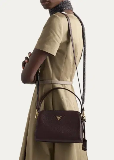 Prada Mini Leather Top-Handle Bag | Thumbnail 6 Prada Mini Leather Top-Handle Bag | Thumbnail 6