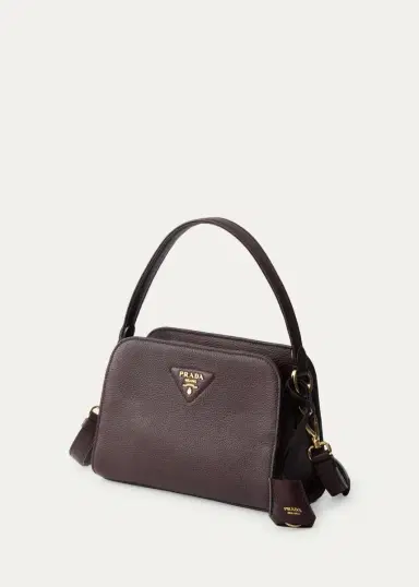 Prada Mini Leather Top-Handle Bag | Thumbnail 7 Prada Mini Leather Top-Handle Bag | Thumbnail 7