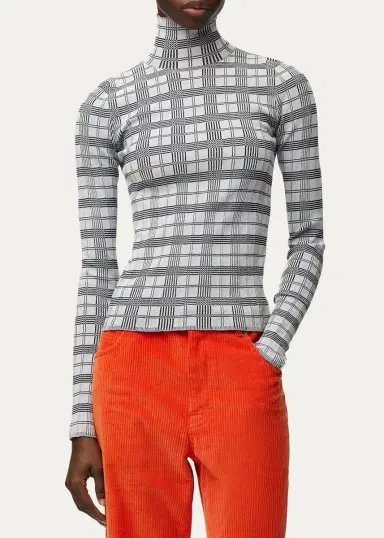 Loewe Printed Turtleneck Top | Thumbnail 4 Loewe Printed Turtleneck Top | Thumbnail 4