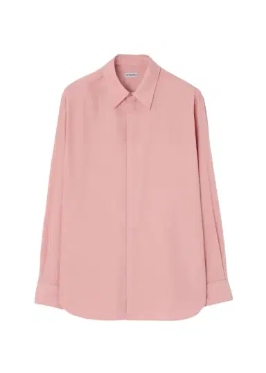 Burberry Men's Relaxed Fit Silk Shirt | Thumbnail 1 Burberry Men's Relaxed Fit Silk Shirt | Thumbnail 1