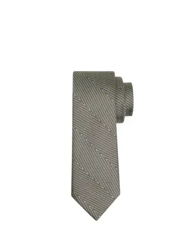 Giorgio Armani Geometric Line Silk Tie | Thumbnail 2 Giorgio Armani Geometric Line Silk Tie | Thumbnail 2