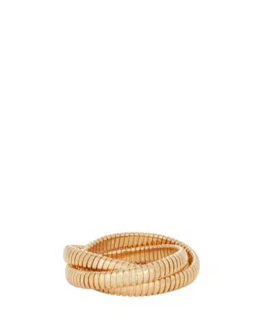 SIDNEY GARBER 18K Yellow Gold 3 Band 9mm Rolling Bracelet | Thumbnail 2 SIDNEY GARBER 18K Yellow Gold 3 Band 9mm Rolling Bracelet | Thumbnail 2