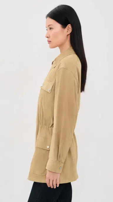 Frame The Suede Safari Jacket | Thumbnail 4 Frame The Suede Safari Jacket | Thumbnail 4