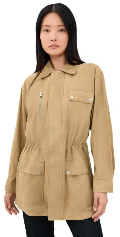 Frame The Suede Safari Jacket | Thumbnail 1 Frame The Suede Safari Jacket | Thumbnail 1