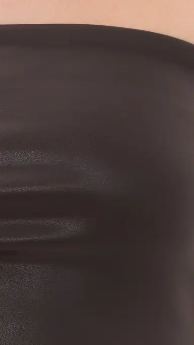 susana monaco Faux Leather Tube Top | Thumbnail 6 susana monaco Faux Leather Tube Top | Thumbnail 6