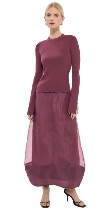 Simkhai Maril Midi Dress | Thumbnail 1 Simkhai Maril Midi Dress | Thumbnail 1