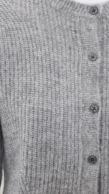GOOD AMERICAN The Shrunken Cable Cardigan | Thumbnail 6 GOOD AMERICAN The Shrunken Cable Cardigan | Thumbnail 6