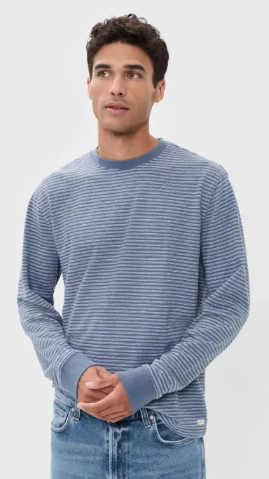 Fair Harbor Sundown Terry Crewneck Tee | Thumbnail 2 Fair Harbor Sundown Terry Crewneck Tee | Thumbnail 2