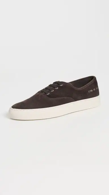 Common Projects Four Hole Slip On In Suede | Thumbnail 2 Common Projects Four Hole Slip On In Suede | Thumbnail 2