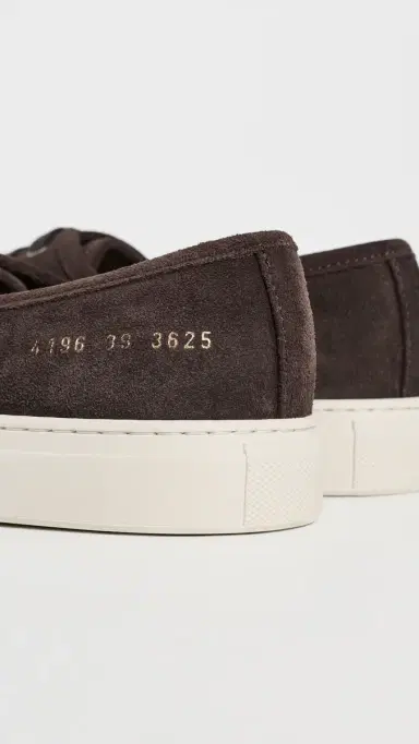 Common Projects Four Hole Slip On In Suede | Thumbnail 4 Common Projects Four Hole Slip On In Suede | Thumbnail 4