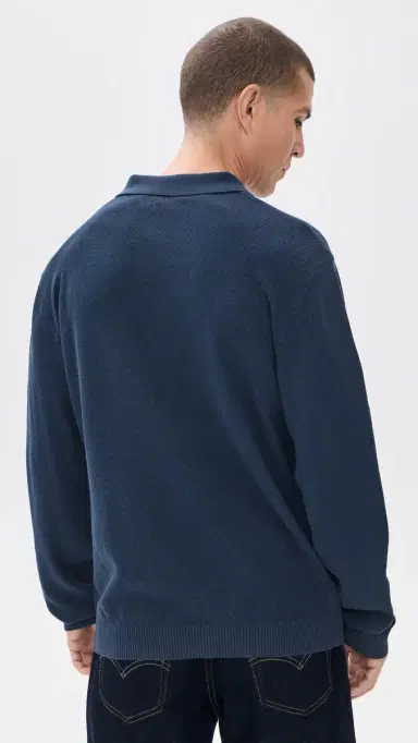 Fair Harbor Mariner Long Sleeve Polo Top | Thumbnail 3 Fair Harbor Mariner Long Sleeve Polo Top | Thumbnail 3